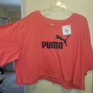 Plus Size Puma Crop Top